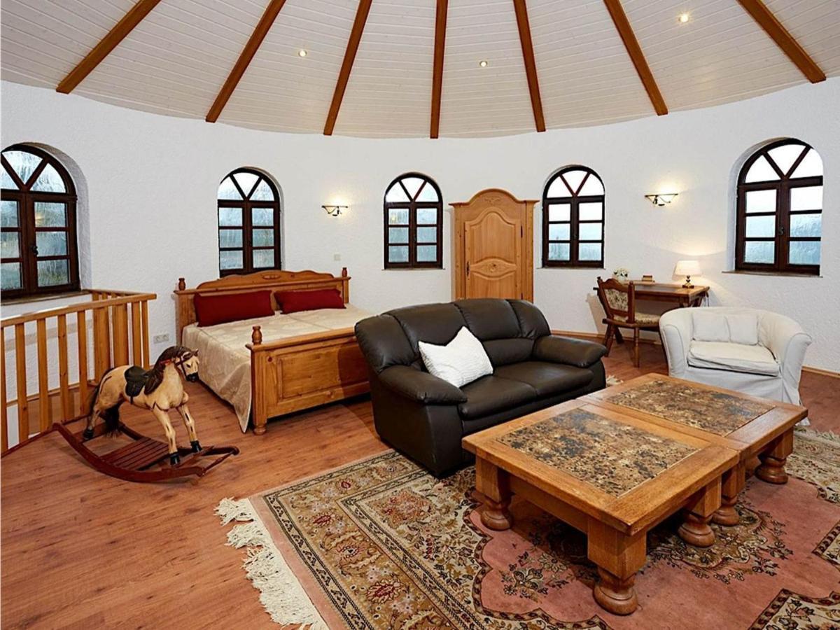 Cosy Holiday Home In Strotzb Sch With Sauna Strotzbusch Bagian luar foto